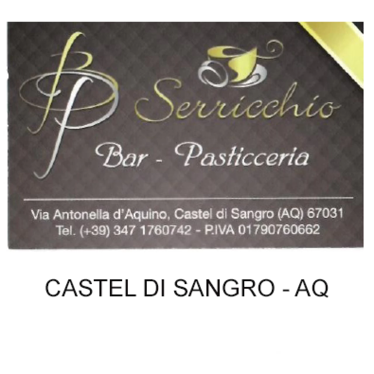 Banner Bar Serricchio Castel Di Sangro 306 per 306 pixel